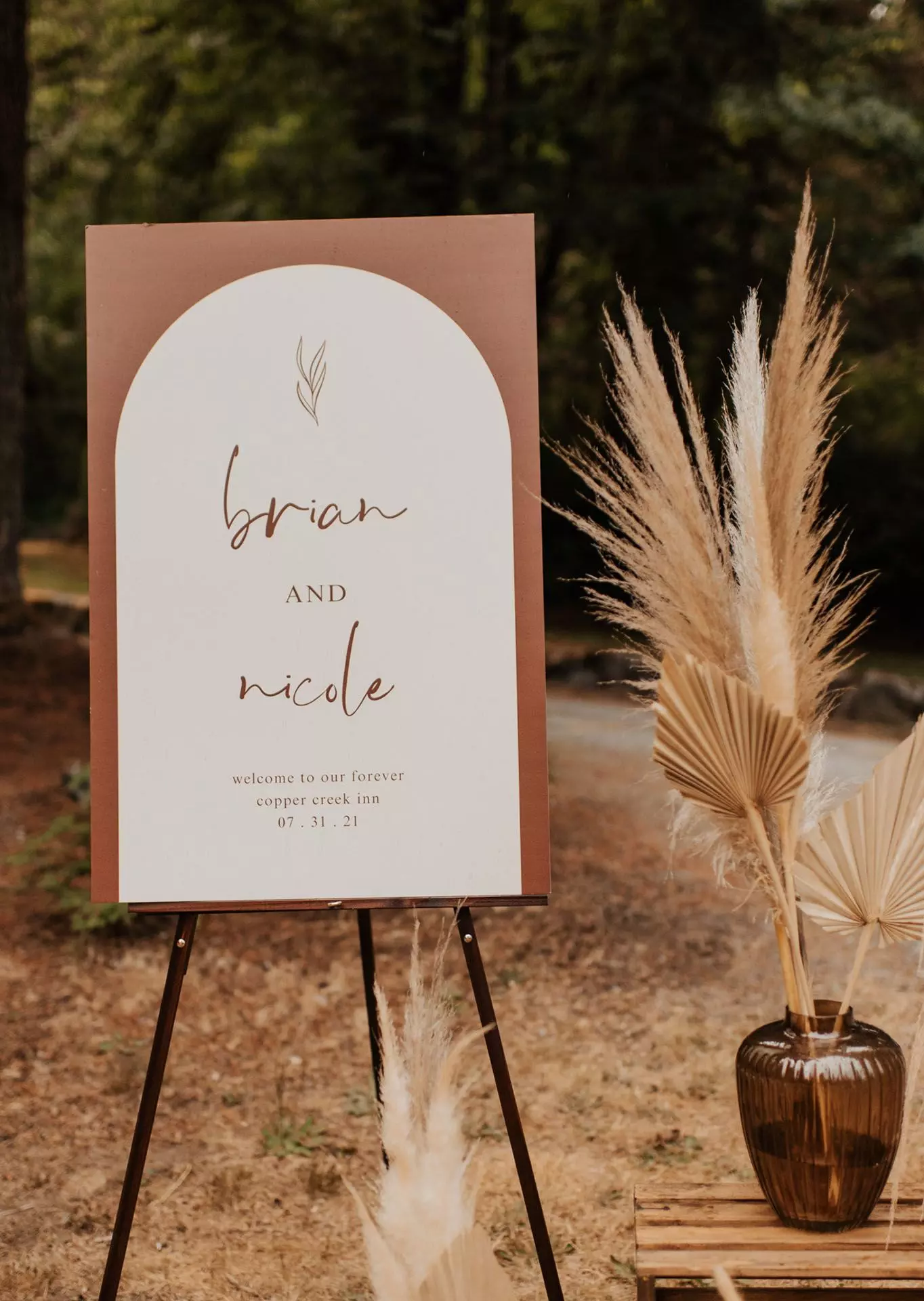 wedding welcome sign