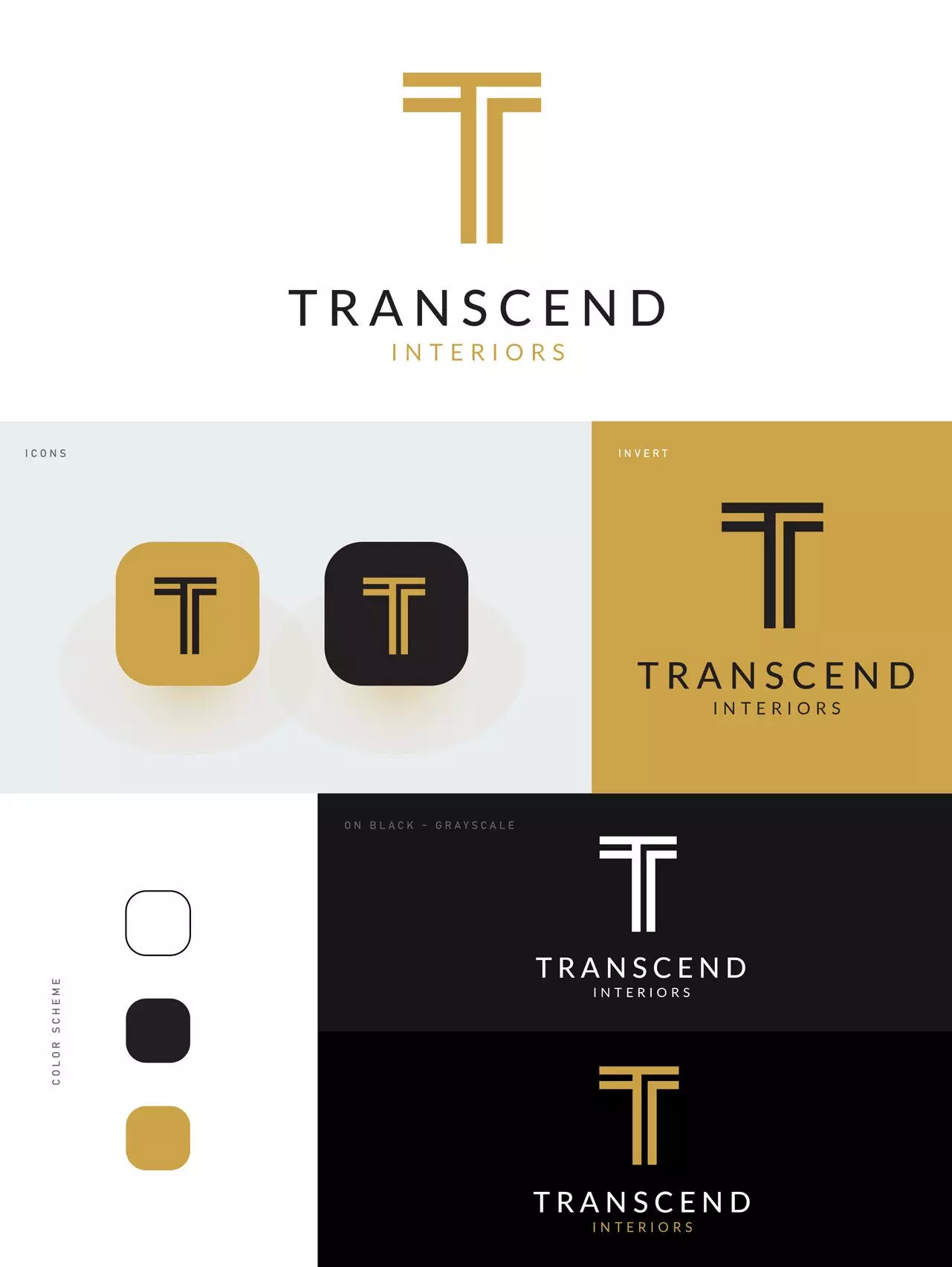 transcend logo presentation